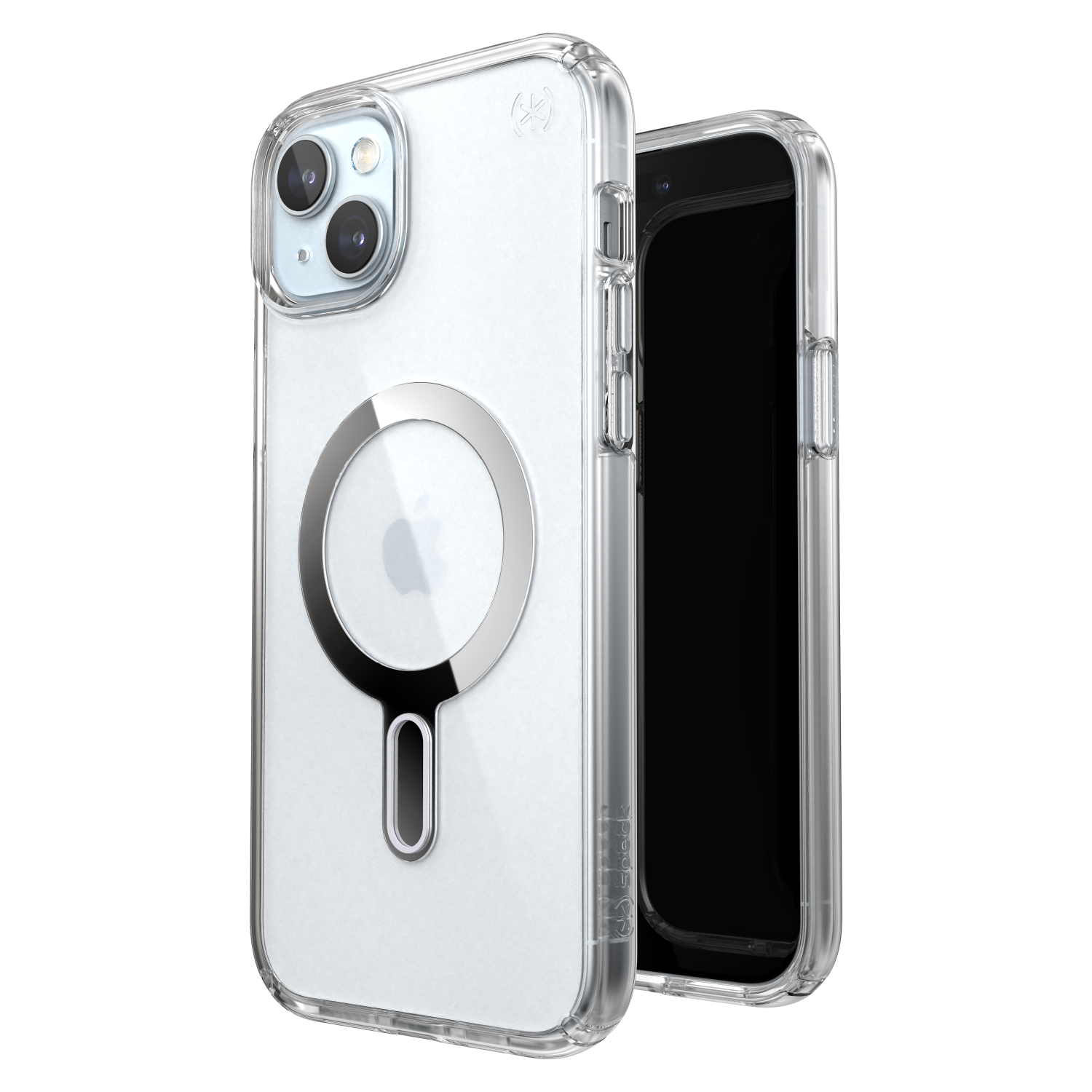 Speck Presidio Perfect Clear MagSafe Case for Apple iPhone 15 Plus / iPhone 14 Plus Clear