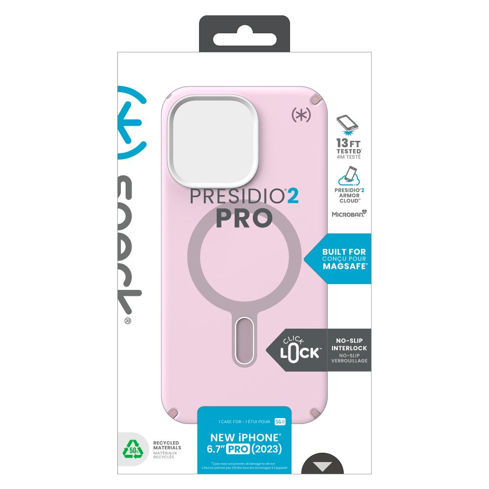 Speck Presidio2 Pro MagSafe Case for Apple iPhone 15 Pro Max