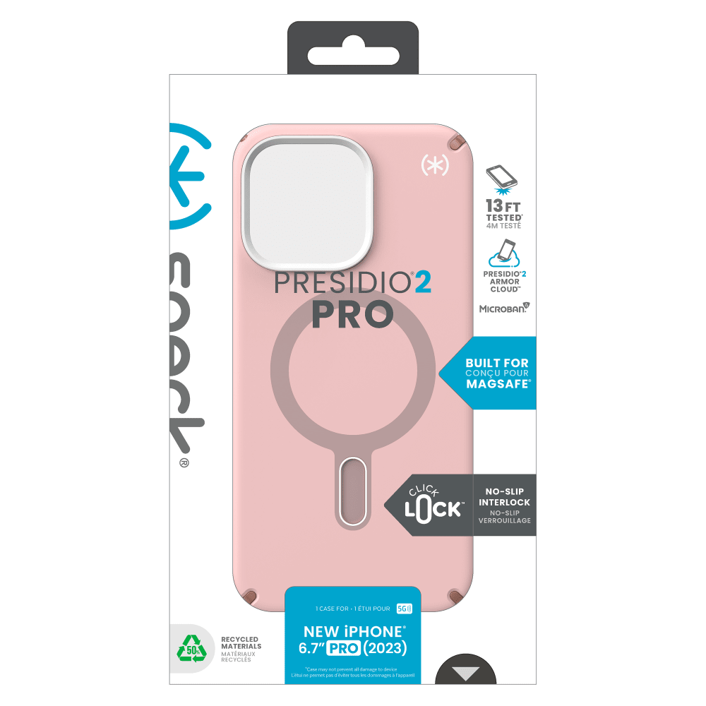 Speck Presidio2 Pro MagSafe Case for Apple iPhone 15 Pro Max