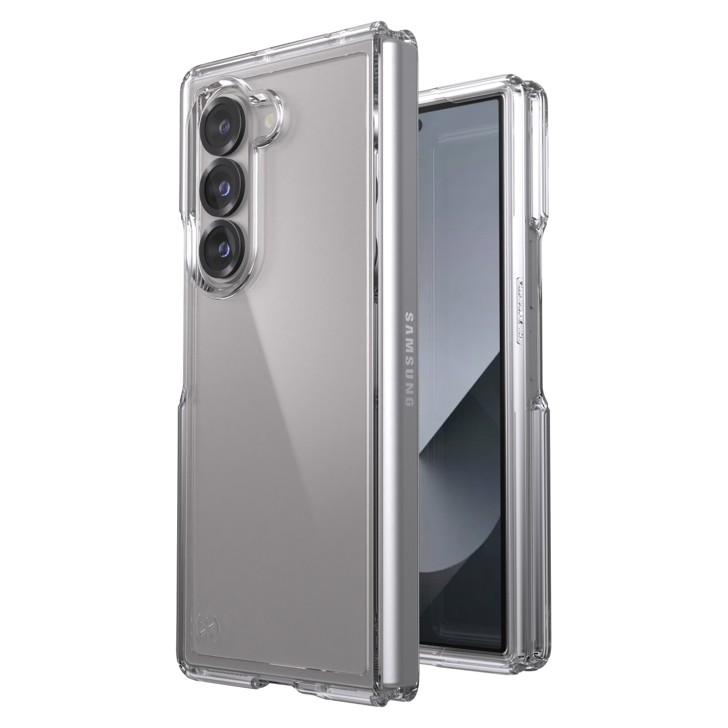 Speck Presidio Perfect Clear Case for Samsung Galaxy Z Fold6 Clear