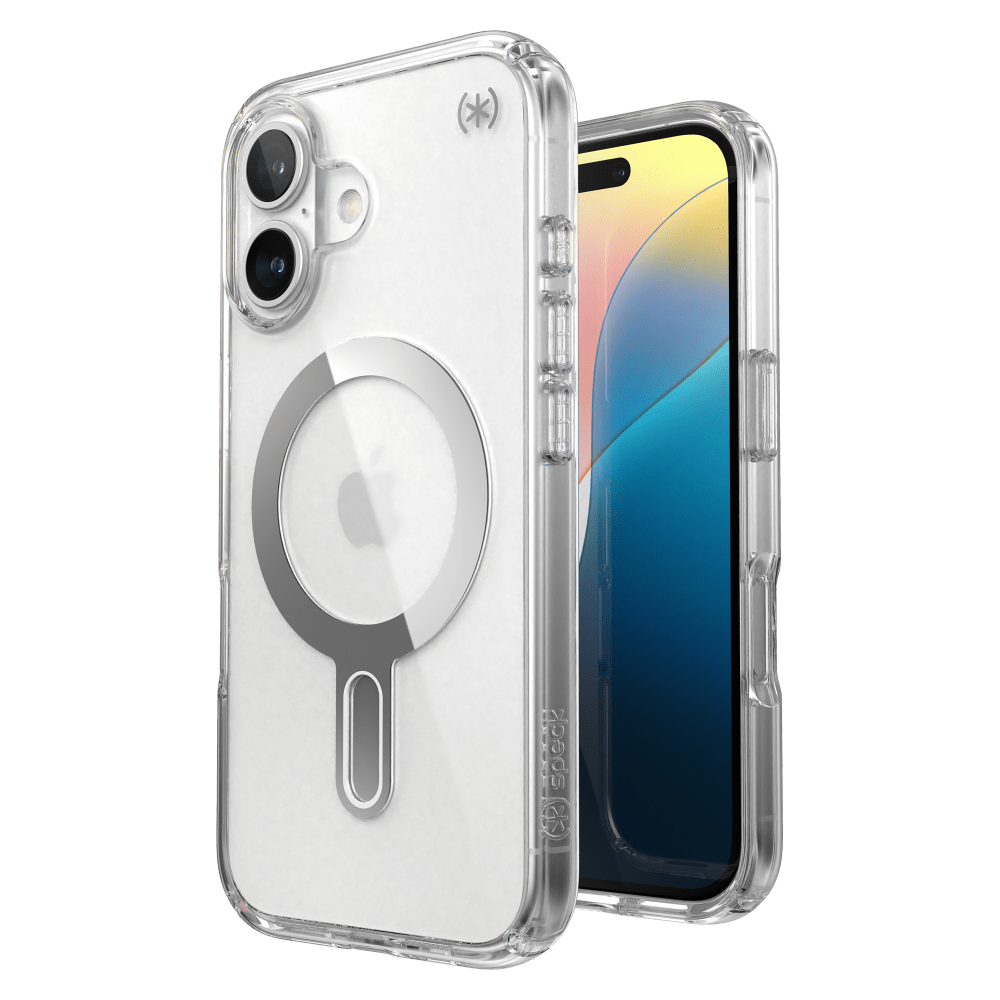 Speck Presidio Perfect Clear Case with ClickLock for Apple IP16 Clear