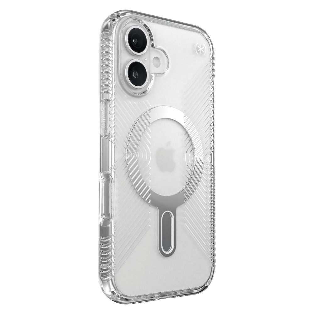 Speck Presidio Perfect Clear Grip Case with ClickLock for Apple IP16 Clear