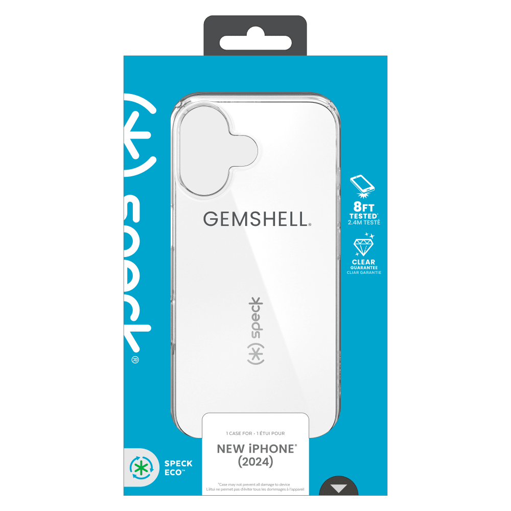 Speck Gemshell Case for Apple IP16 Clear