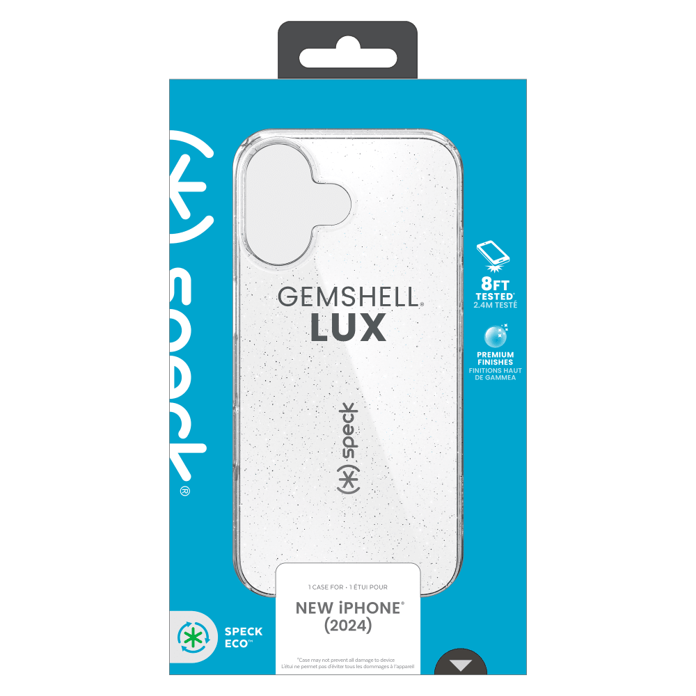 Speck Gemshell Lux Case for Apple IP16 Clear