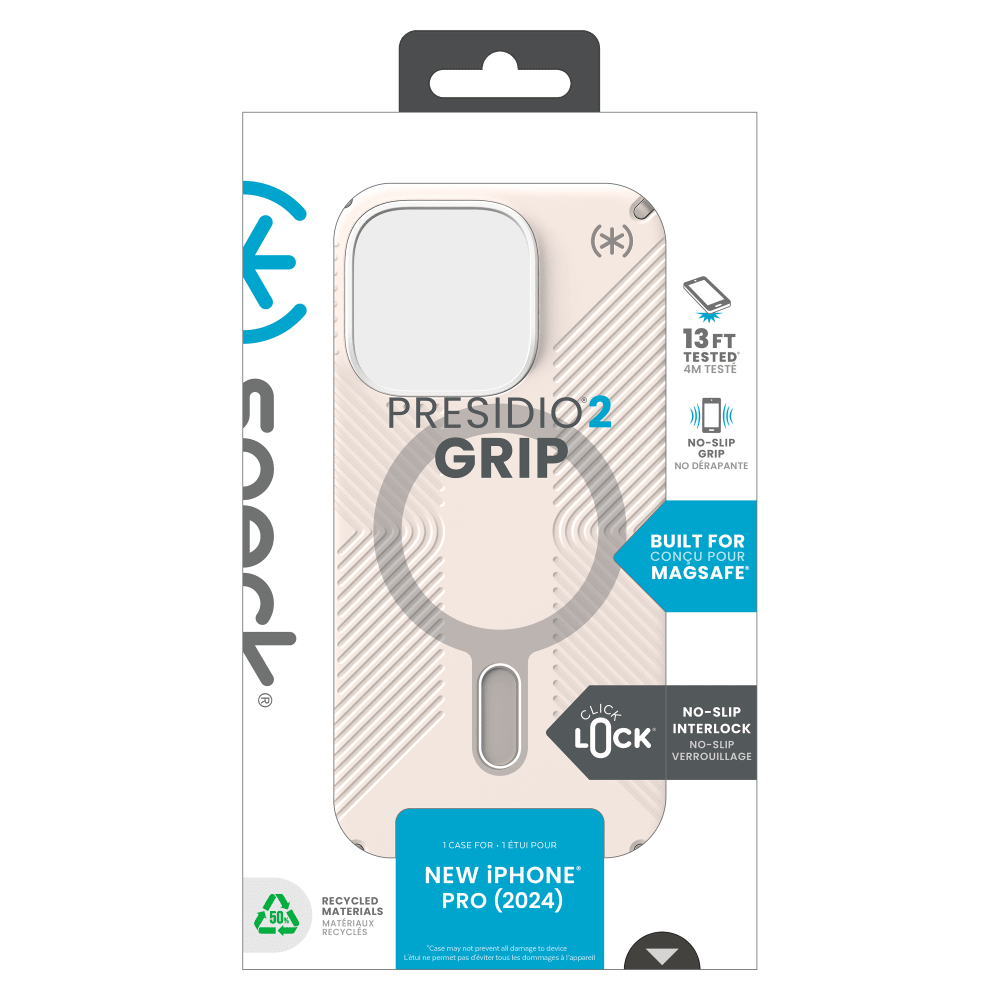 Speck Presidio2 Grip Case with ClickLock for Apple IP16PRO