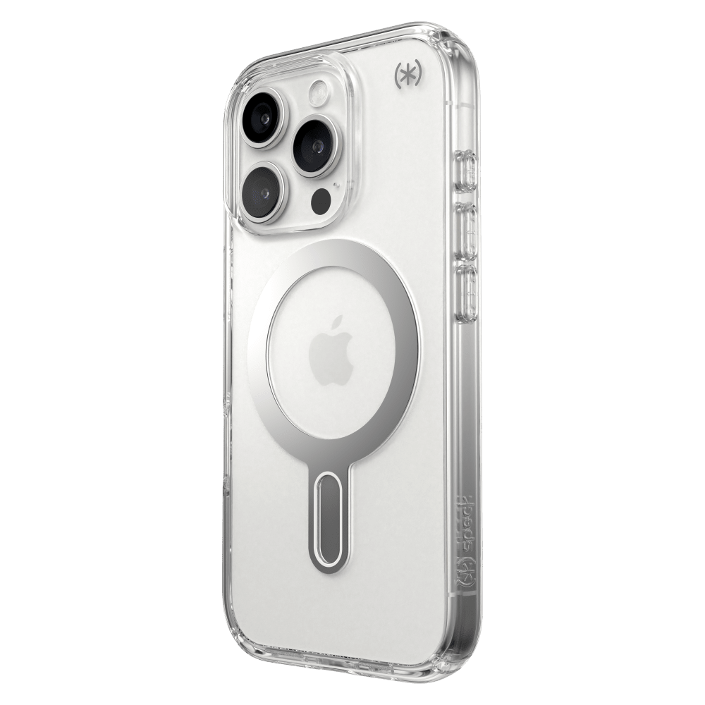 Speck Presidio Perfect Clear Case with ClickLock for Apple IP16PRO Clear