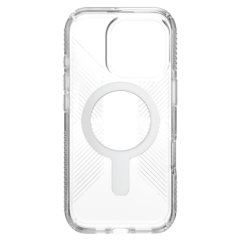 Speck Presidio Perfect Clear Grip Case with ClickLock for Apple IP16PRO Clear