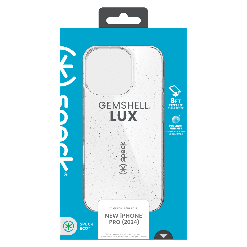 Speck Gemshell Lux Case for Apple IP16PRO Clear