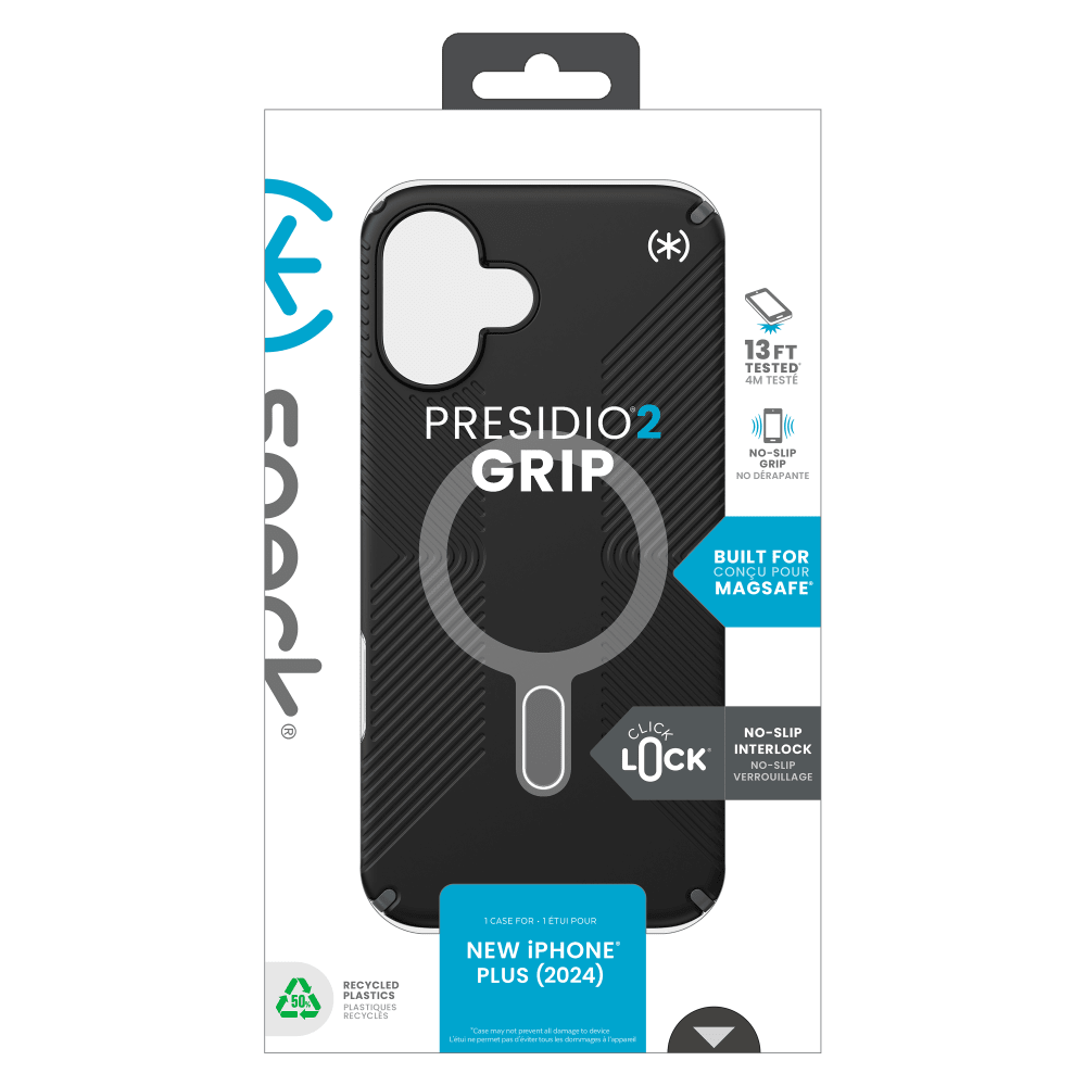 Speck Presidio2 Grip Case with ClickLock for Apple IP16PLUS