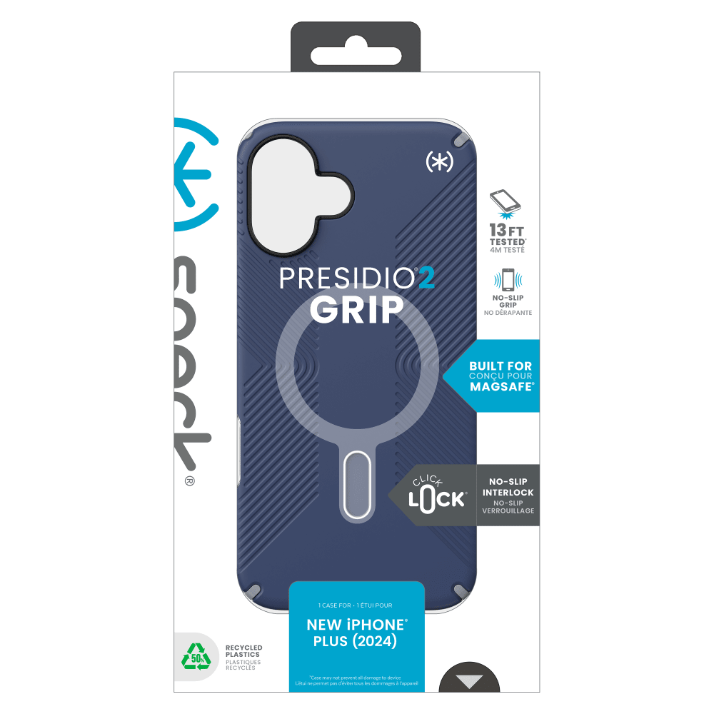 Speck Presidio2 Grip Case with ClickLock for Apple IP16PLUS