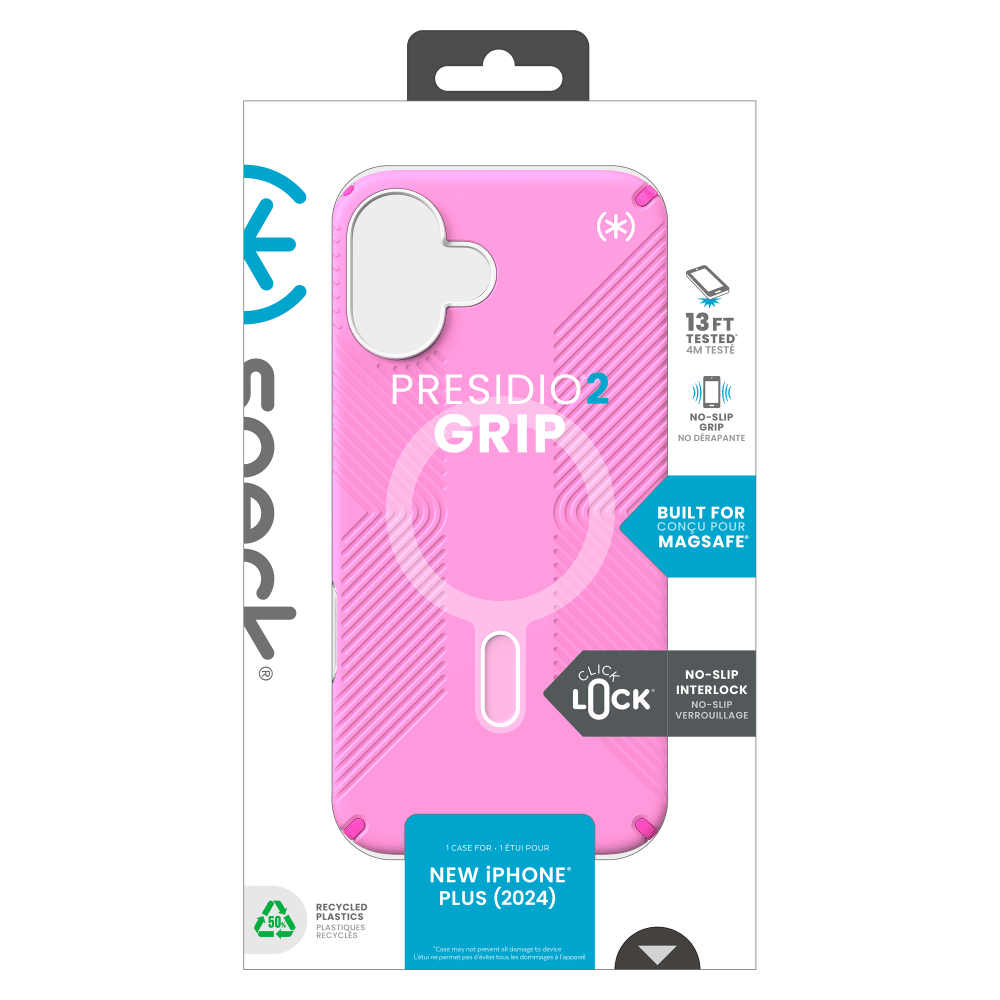 Speck Presidio2 Grip Case with ClickLock for Apple IP16PLUS