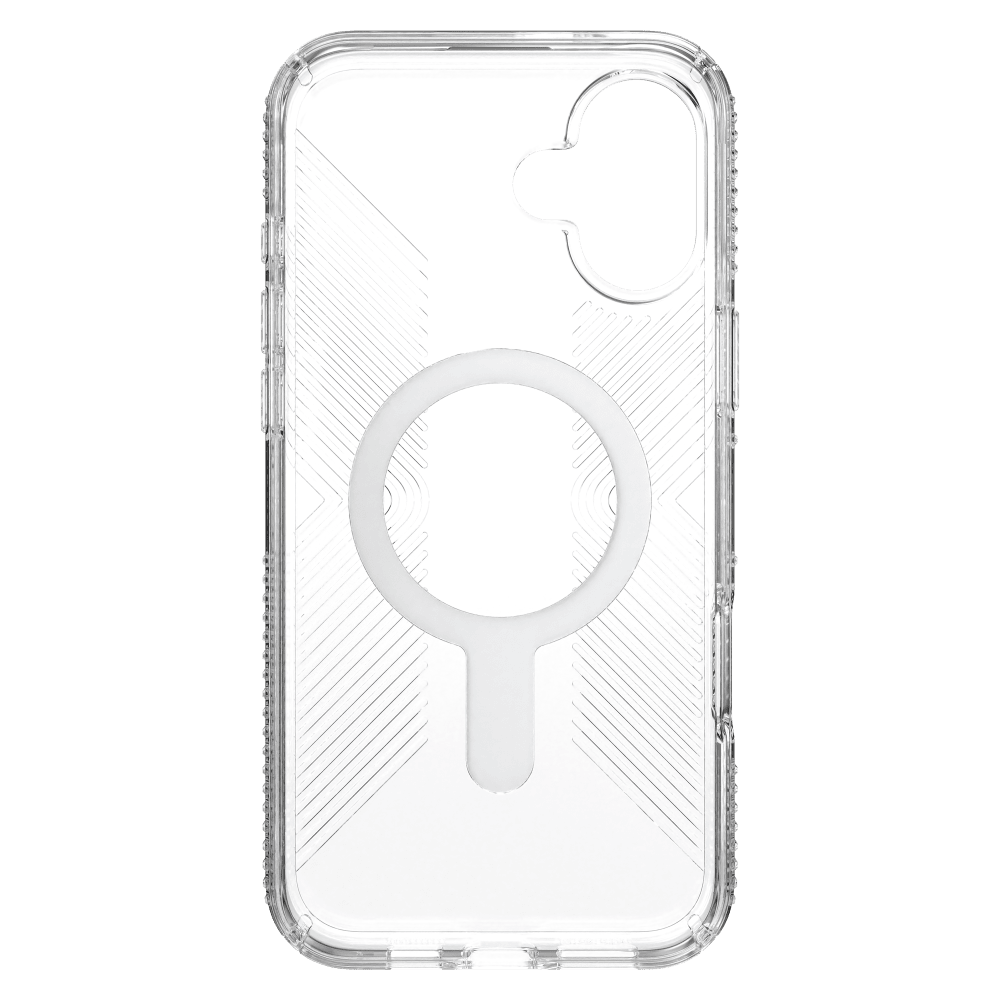 Speck Presidio Perfect Clear Grip Case with ClickLock for Apple IP16PLUS Clear