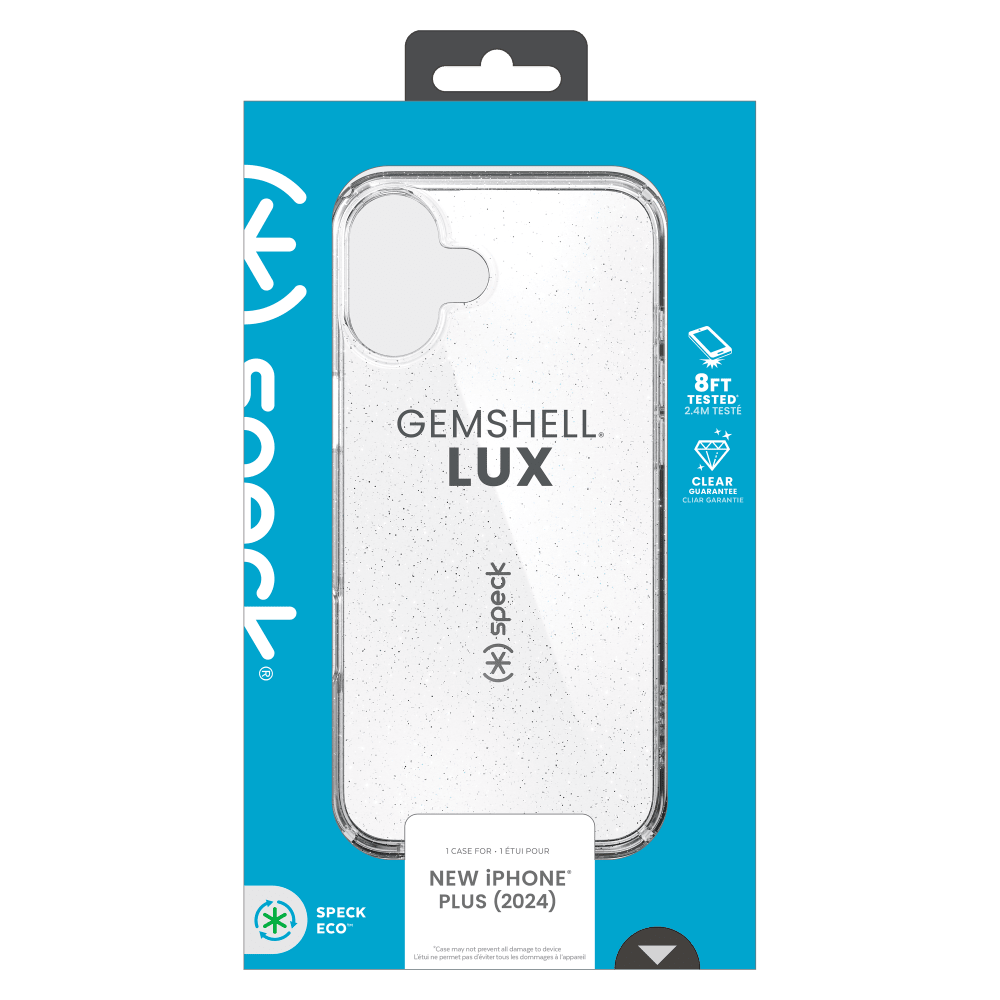 Speck Gemshell Lux Case for Apple IP16PLUS Clear