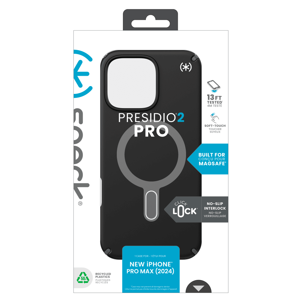 Speck Presidio2 Pro Case with ClickLock for Apple IP16PROMAX