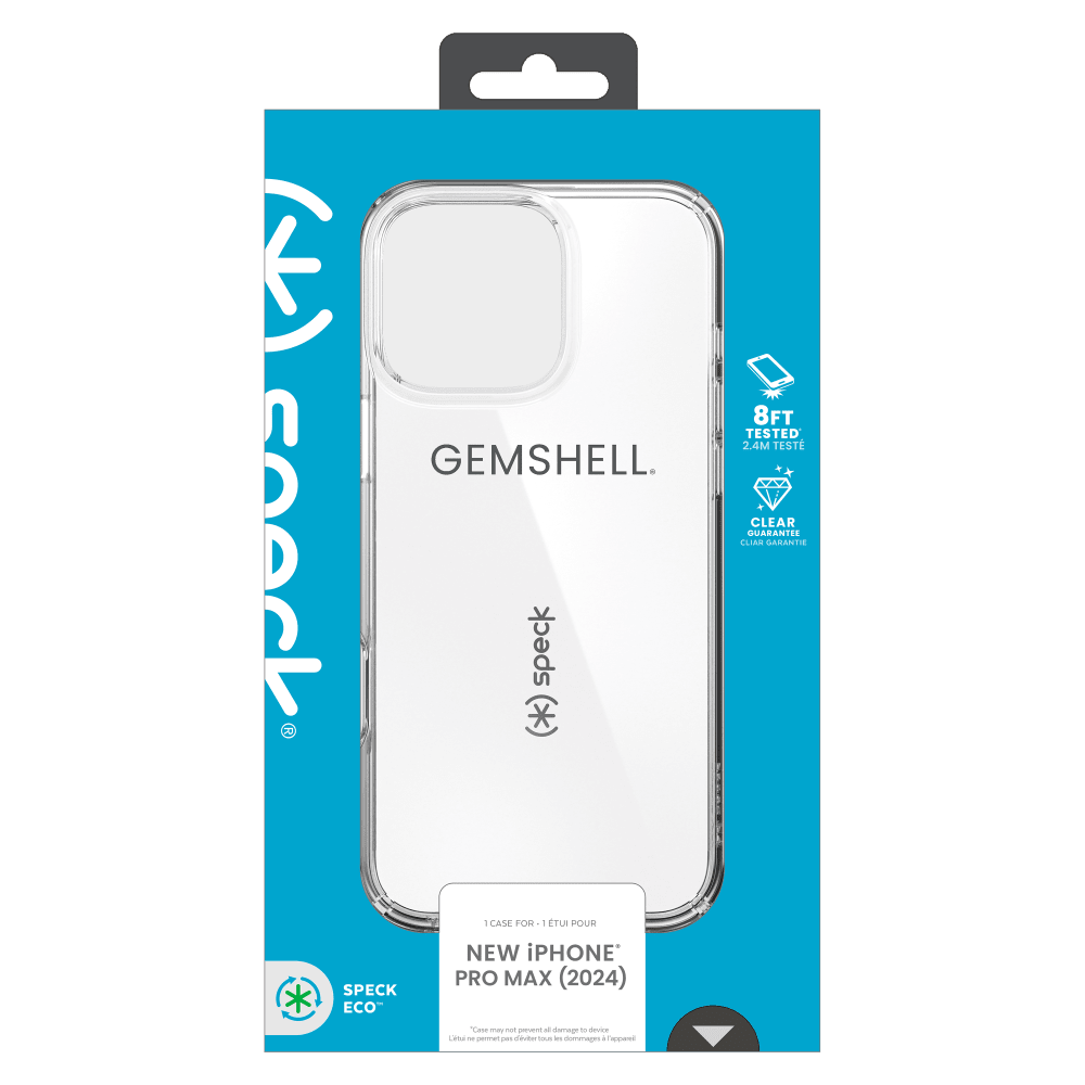 Speck Gemshell Case for Apple IP16PROMAX Clear