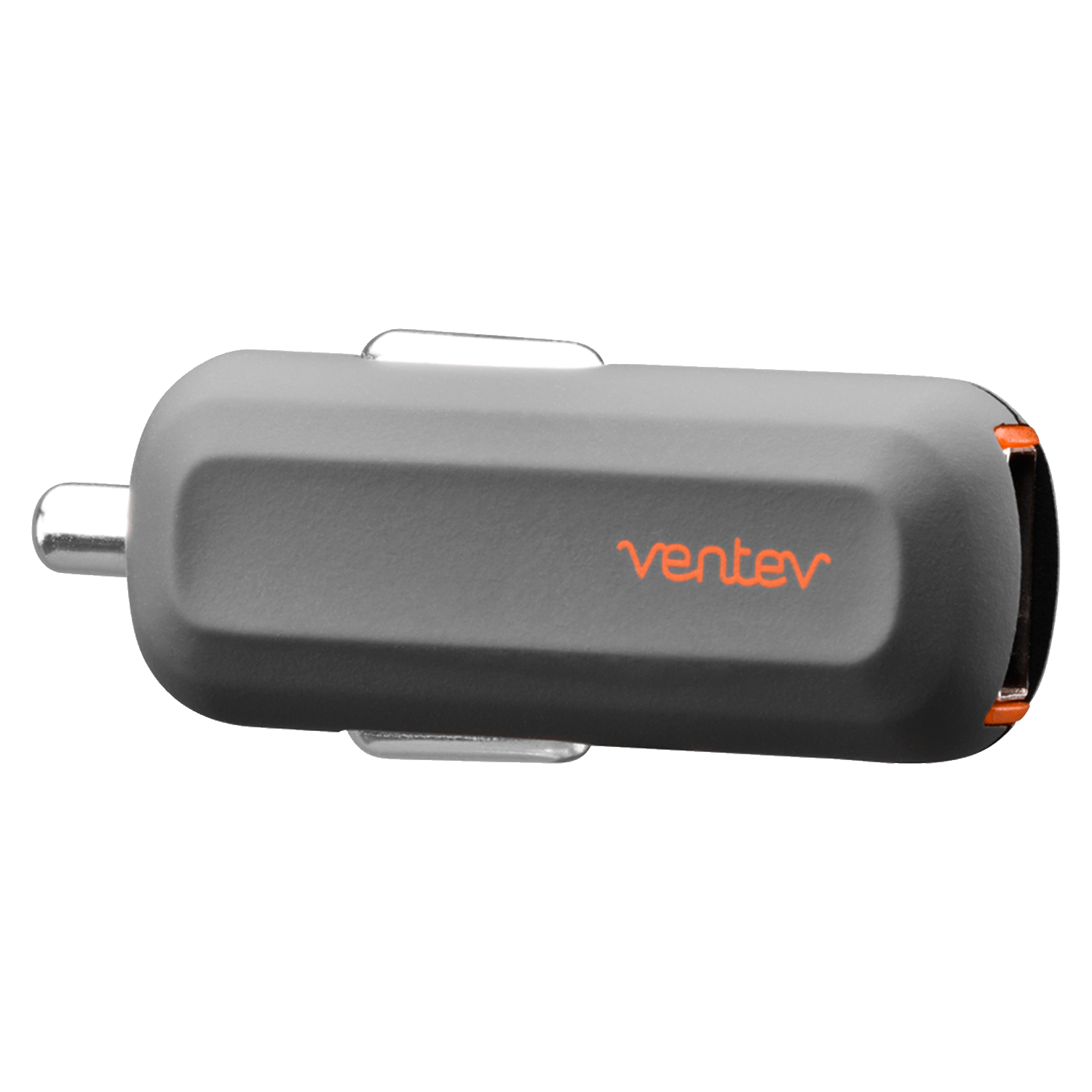 Ventev 12W dashport r1240 Car Charger and USB A to Apple Lightning Cable 3.3ft Gray