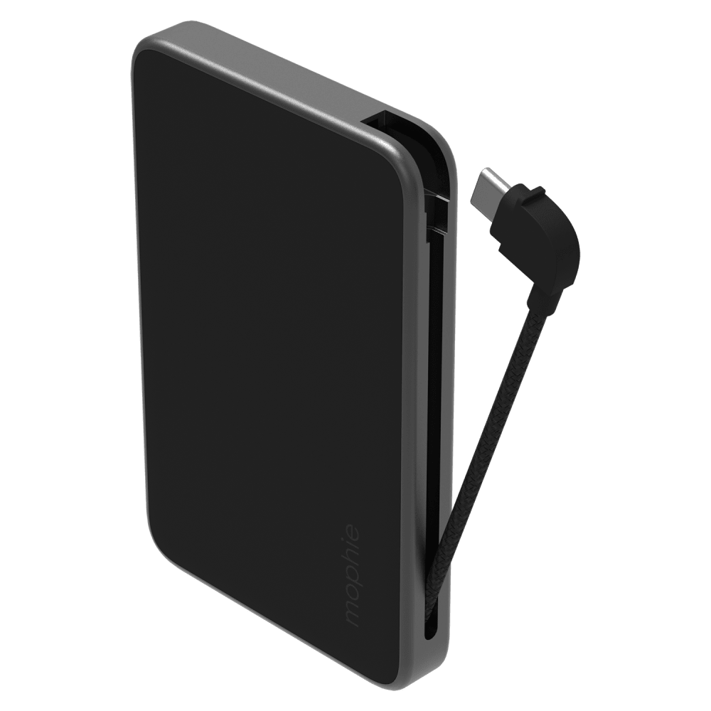 mophie PowerStation Plus 2024 Power Bank 5,000 mAh Black