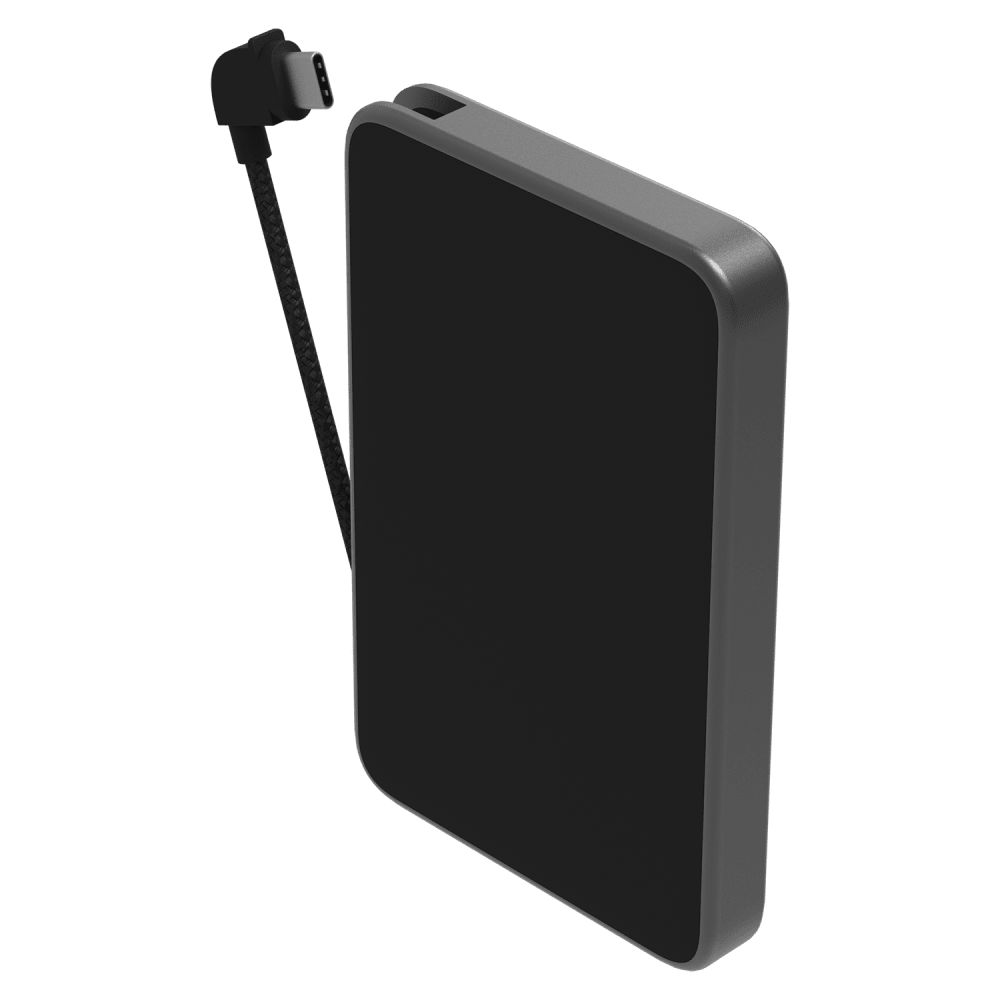 mophie PowerStation Plus 2024 Power Bank 5,000 mAh Black