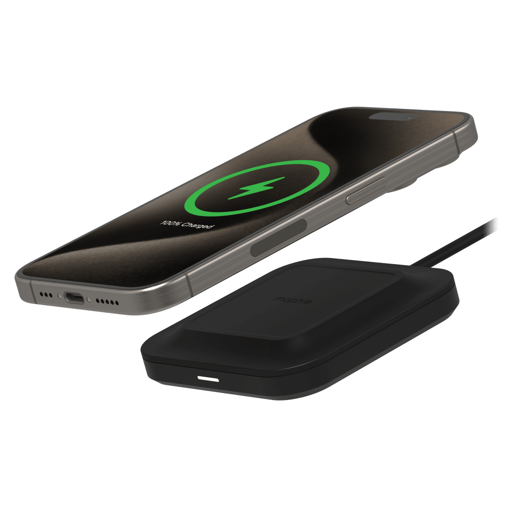 mophie mophie - Universal Wireless Charging Pad 15W - Black Black