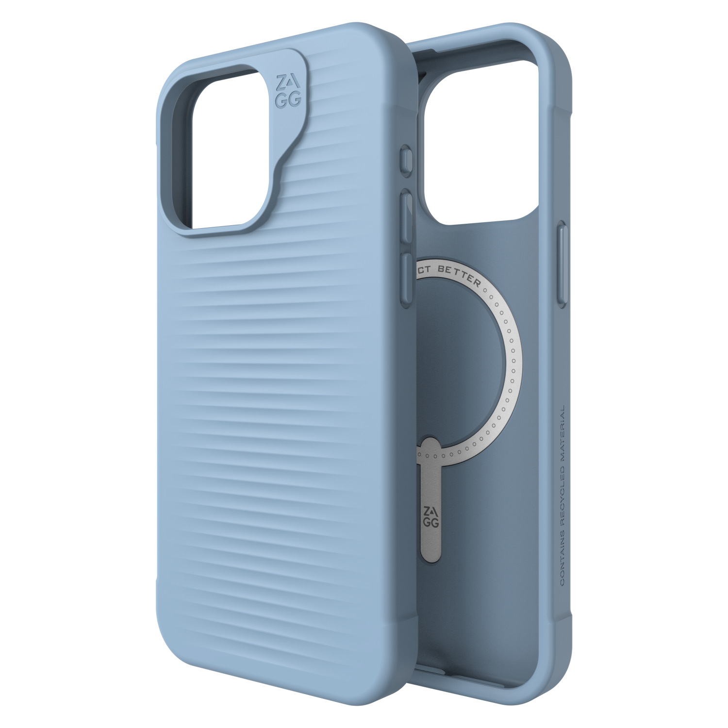 ZAGG Luxe Snap MagSafe Case for Apple iPhone 15 Pro Max Blue