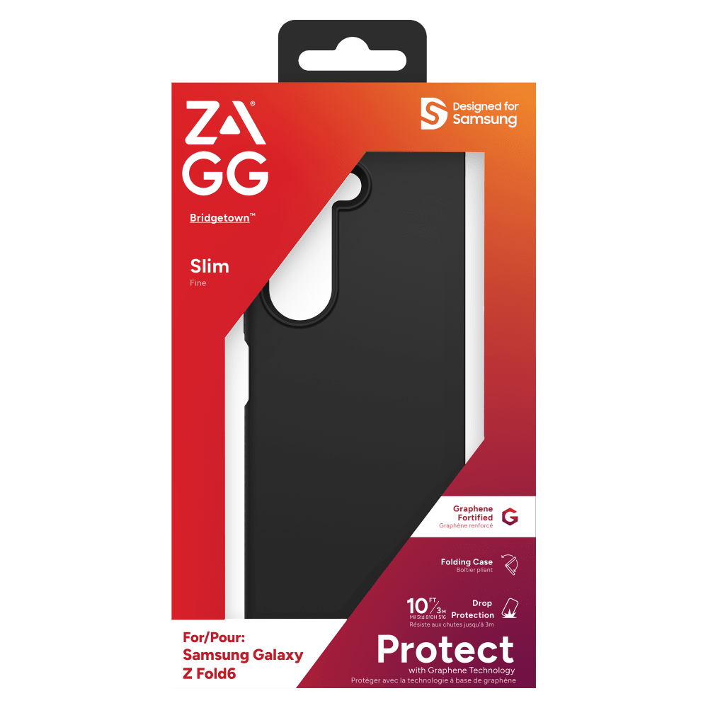 ZAGG Bridgetown Case for Samsung Galaxy Z Fold6 Black