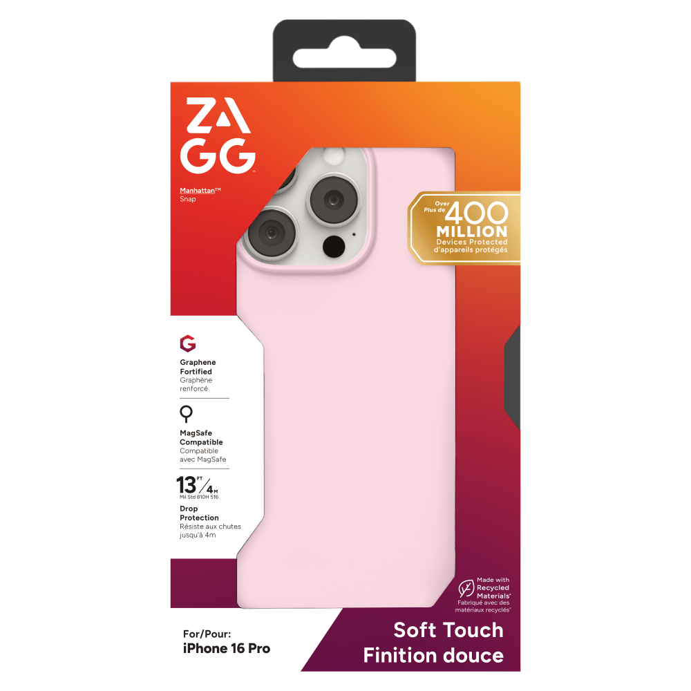 ZAGG Manhattan Snap MagSafe Case for Apple IP16PRO