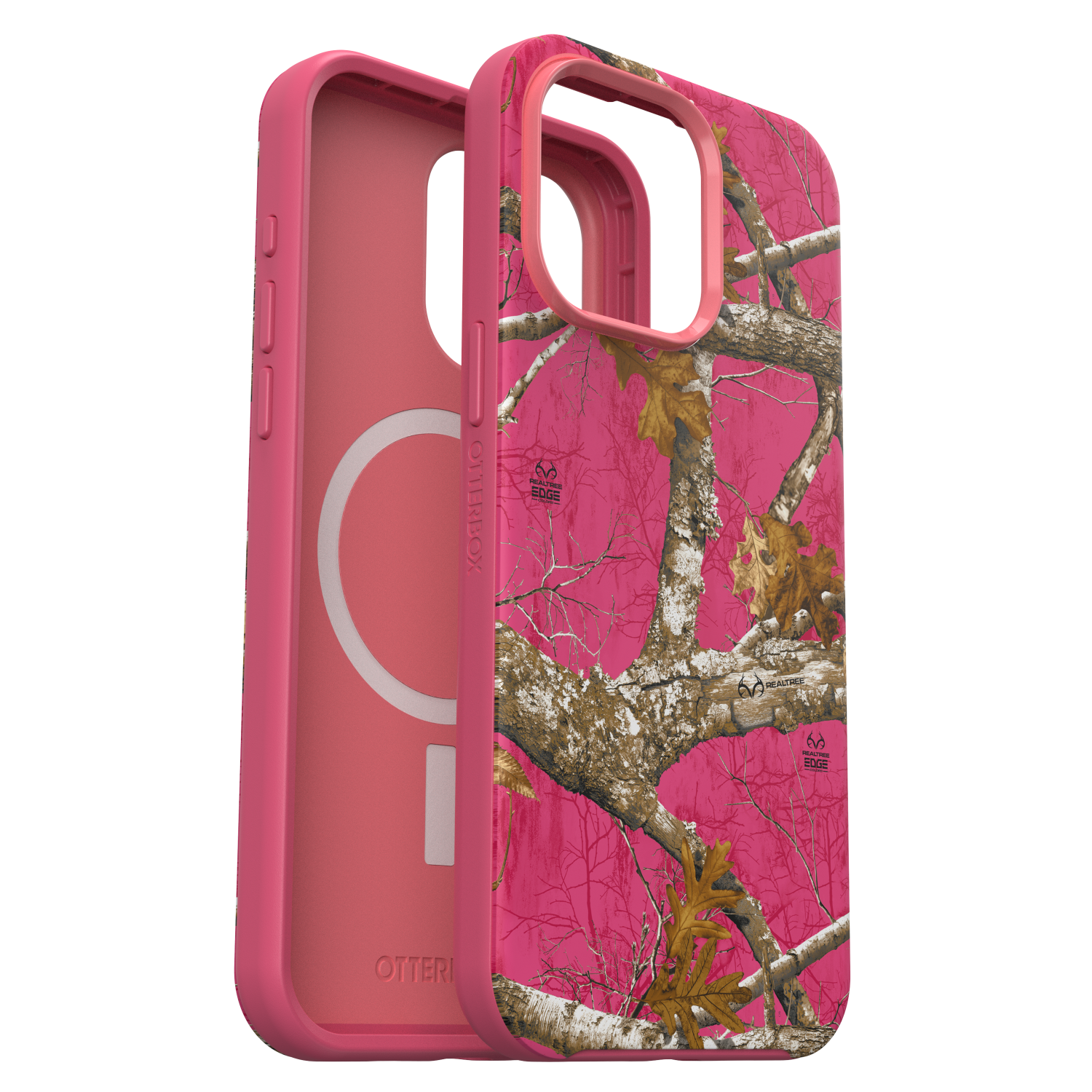 OtterBox Symmetry Graphics MagSafe Case for Apple iPhone 15 Pro Max Pink