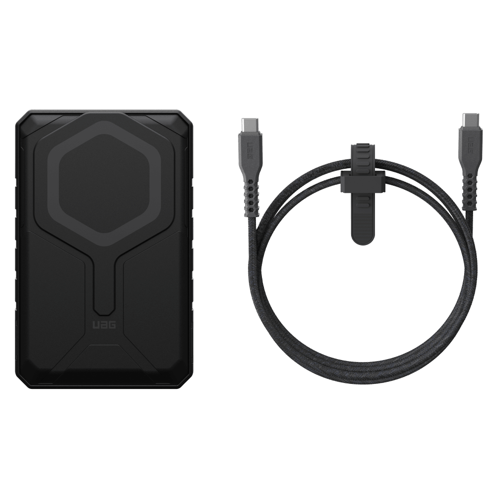 Urban Armor Gear Rugged Portable Power Bank 10,000 mAh Black, Gray