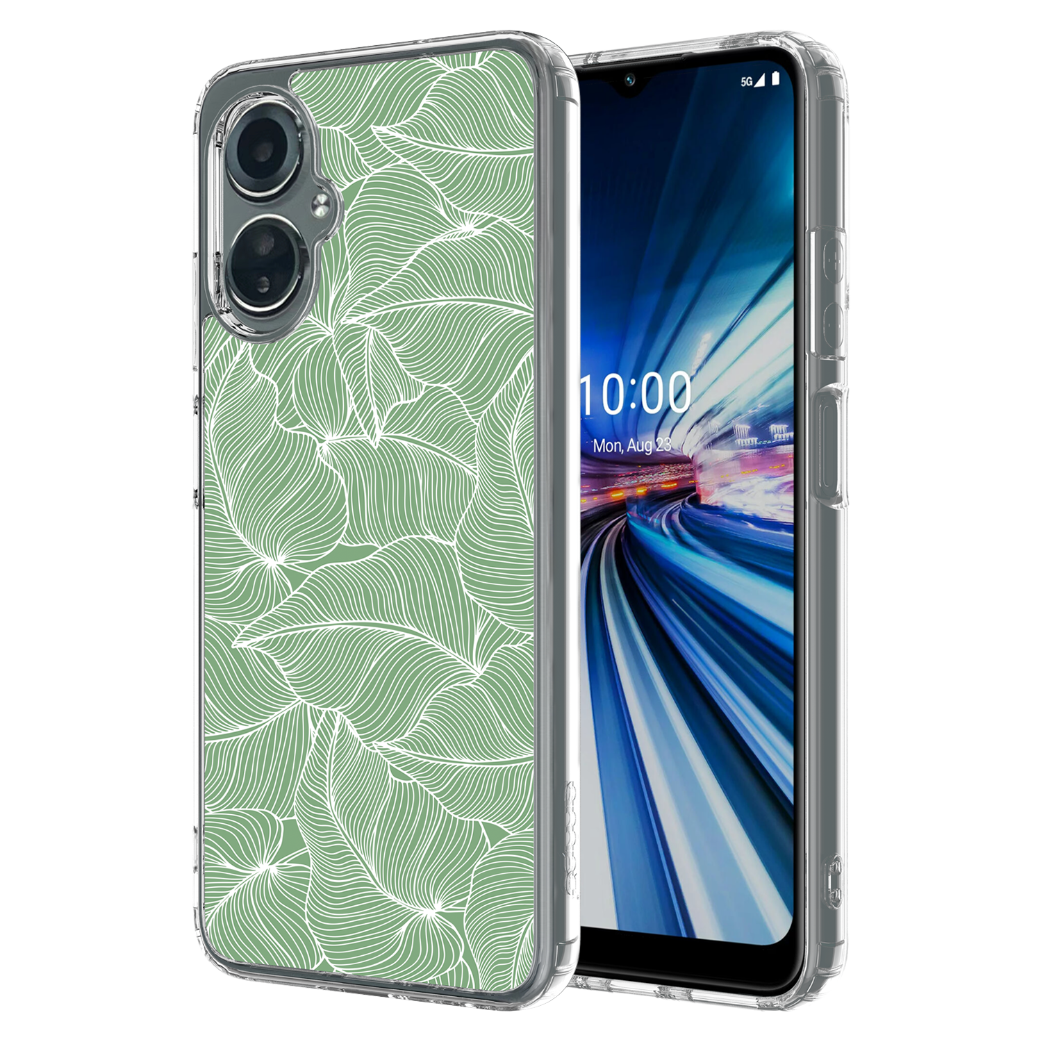 AMPD TPU  /  Acrylic HD Print Case for Celero5G SC Green