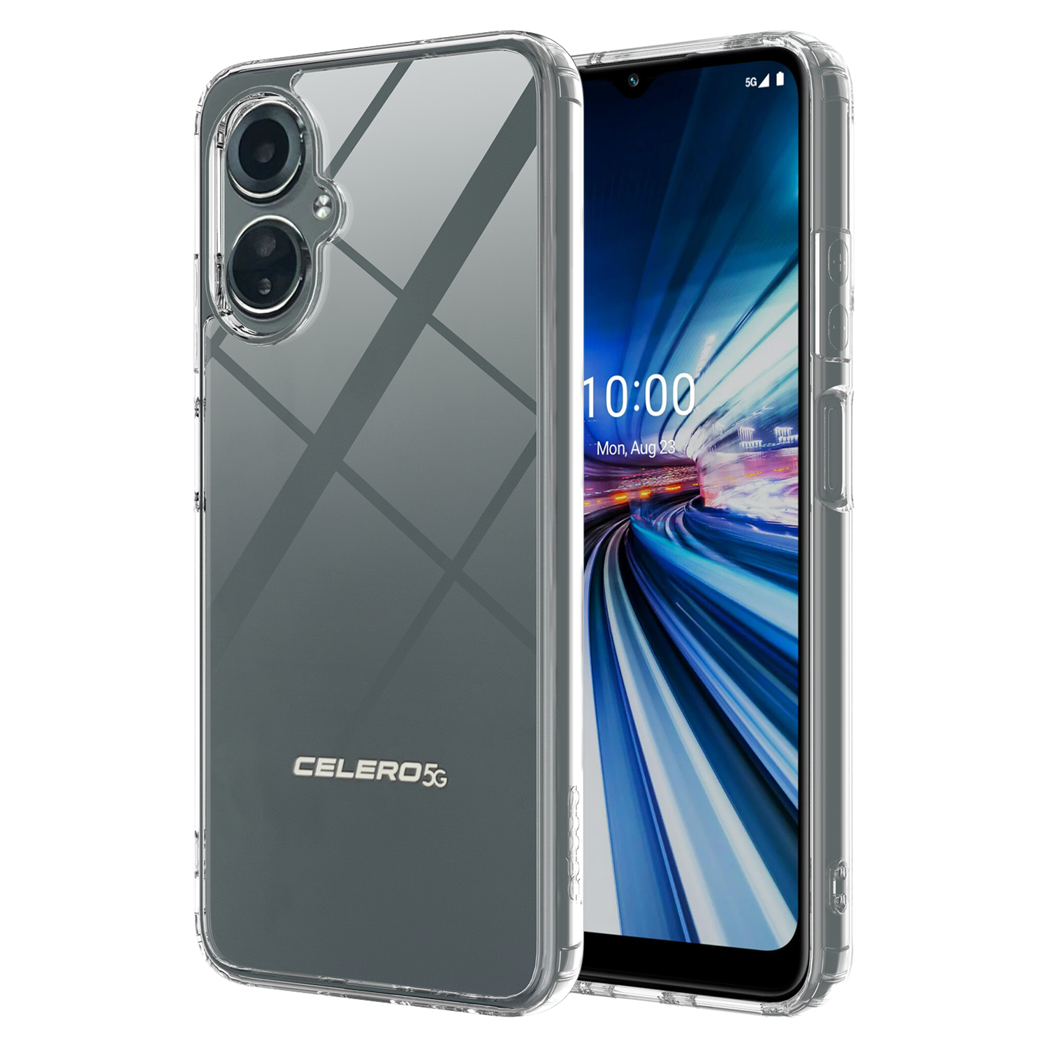 AMPD TPU  /  Acrylic Crystal Clear Case for Celero5G SC Clear