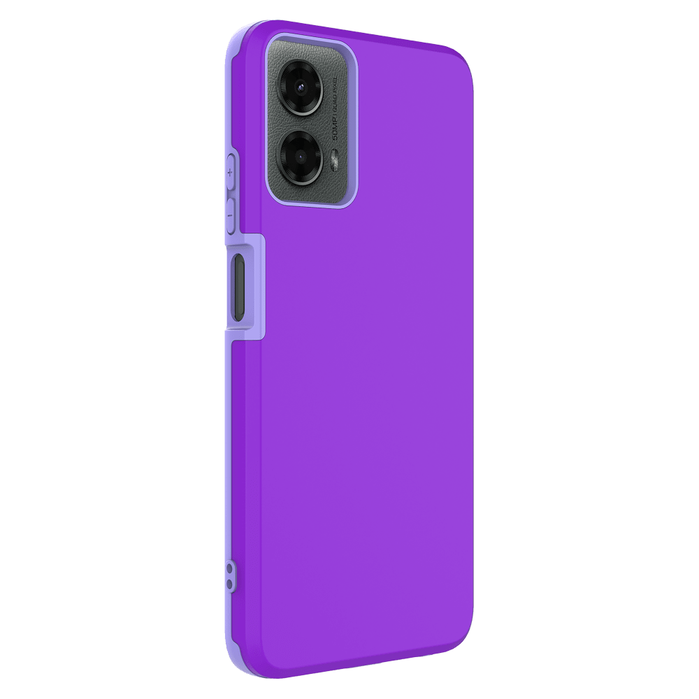 AMPD Dual Layer Soft Touch Classic Slim Case for Motorola Moto G 5G (2024)