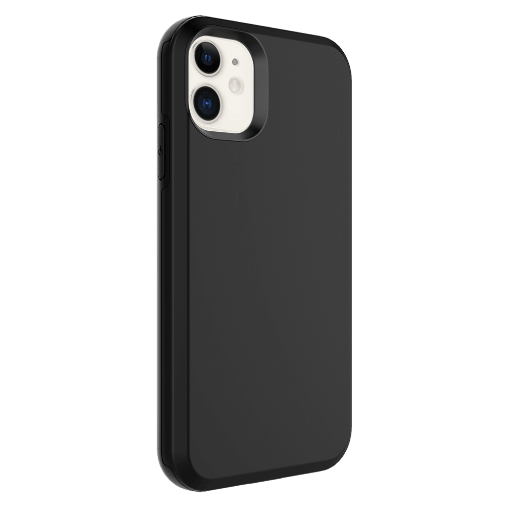 AMPD Classic Slim Dual Layer Case for Apple iPhone 11 Black