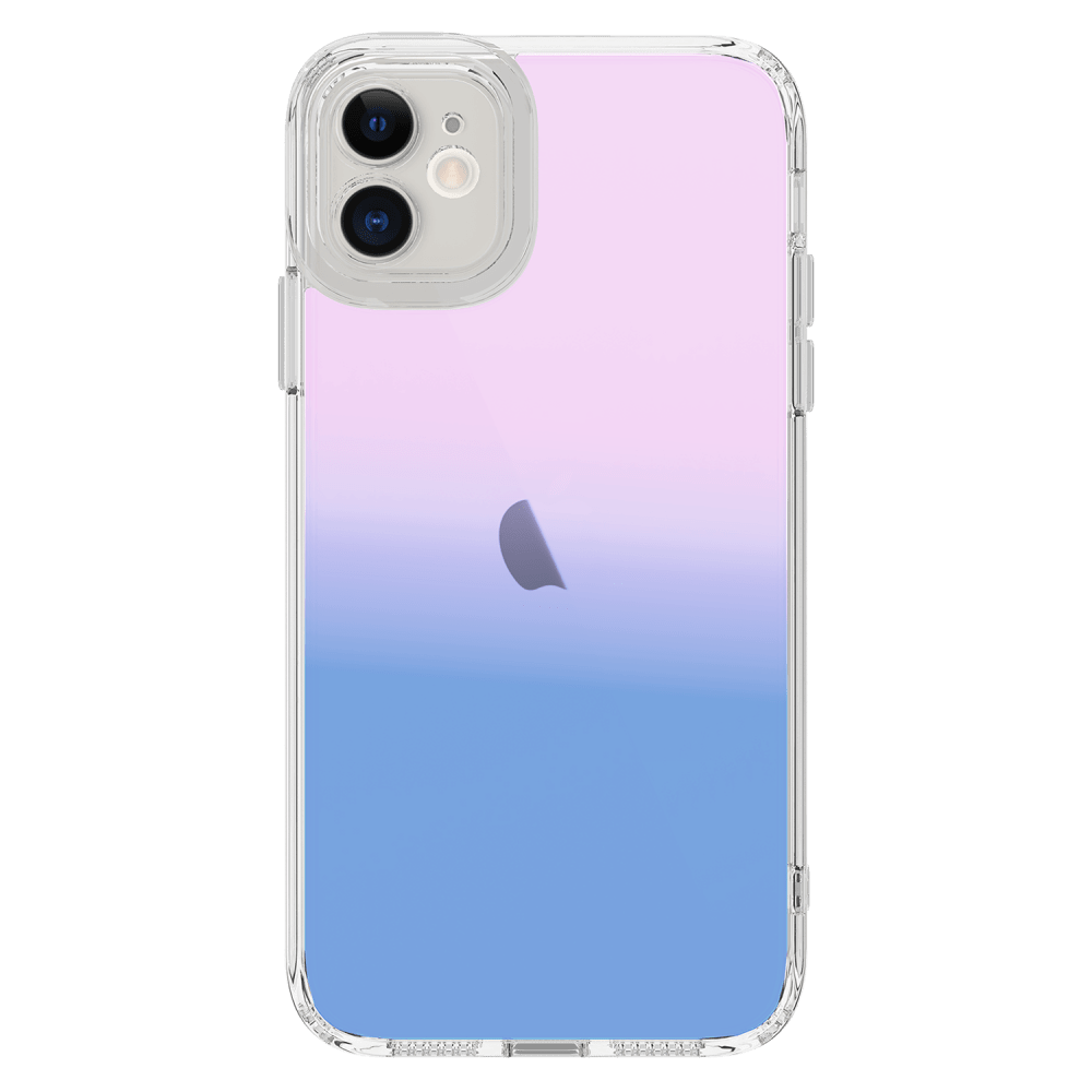 AMPD Acrylic Ice Holographic Case for Apple iPhone 11 Blue, Pink