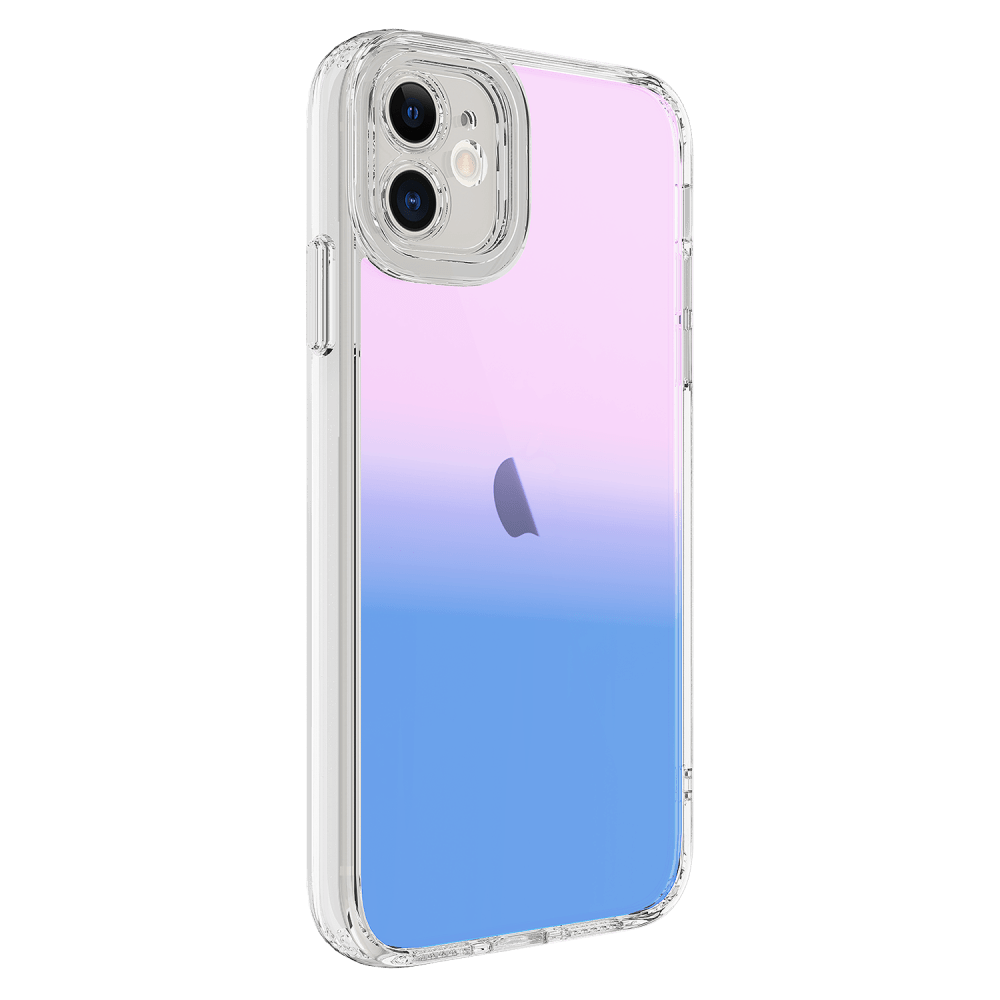 AMPD Acrylic Ice Holographic Case for Apple iPhone 11 Blue, Pink