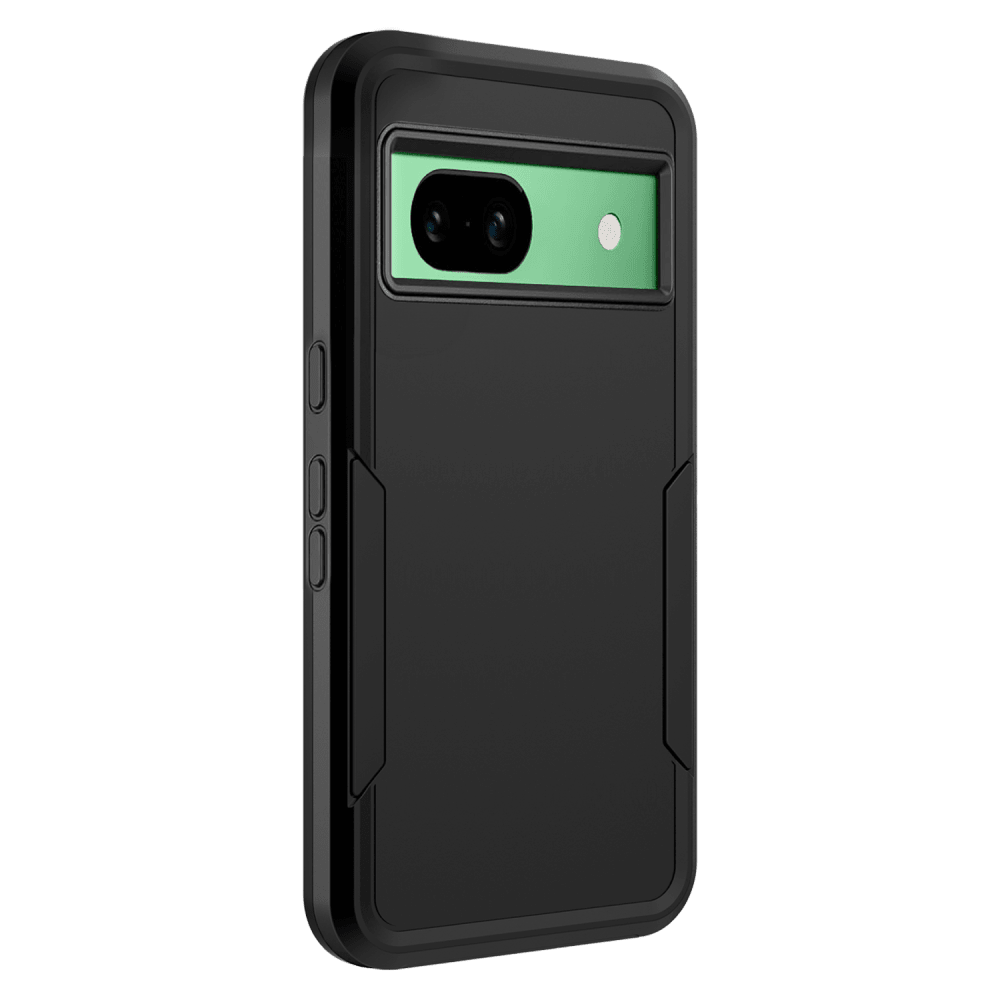 AMPD Dual Layer Military Drop Case for Google Pixel 8a Black