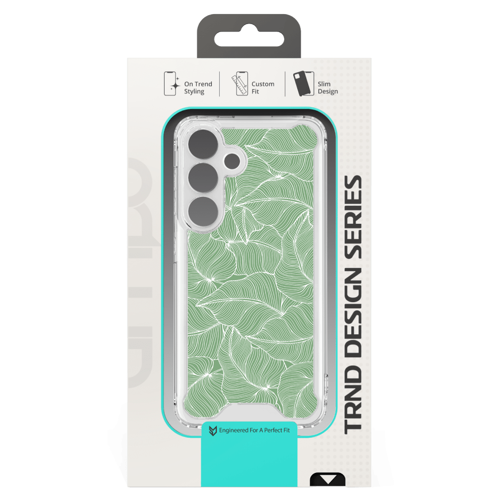 AMPD TPU/Acrylic HD Print Case for Samsung Galaxy FE 2024 Clear