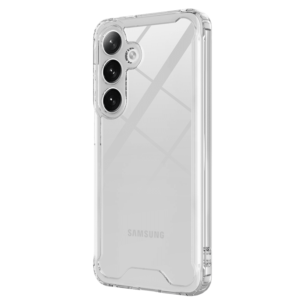 AMPD TPU/Acrylic Crystal Clear Case for Samsung Galaxy FE 2024 Clear