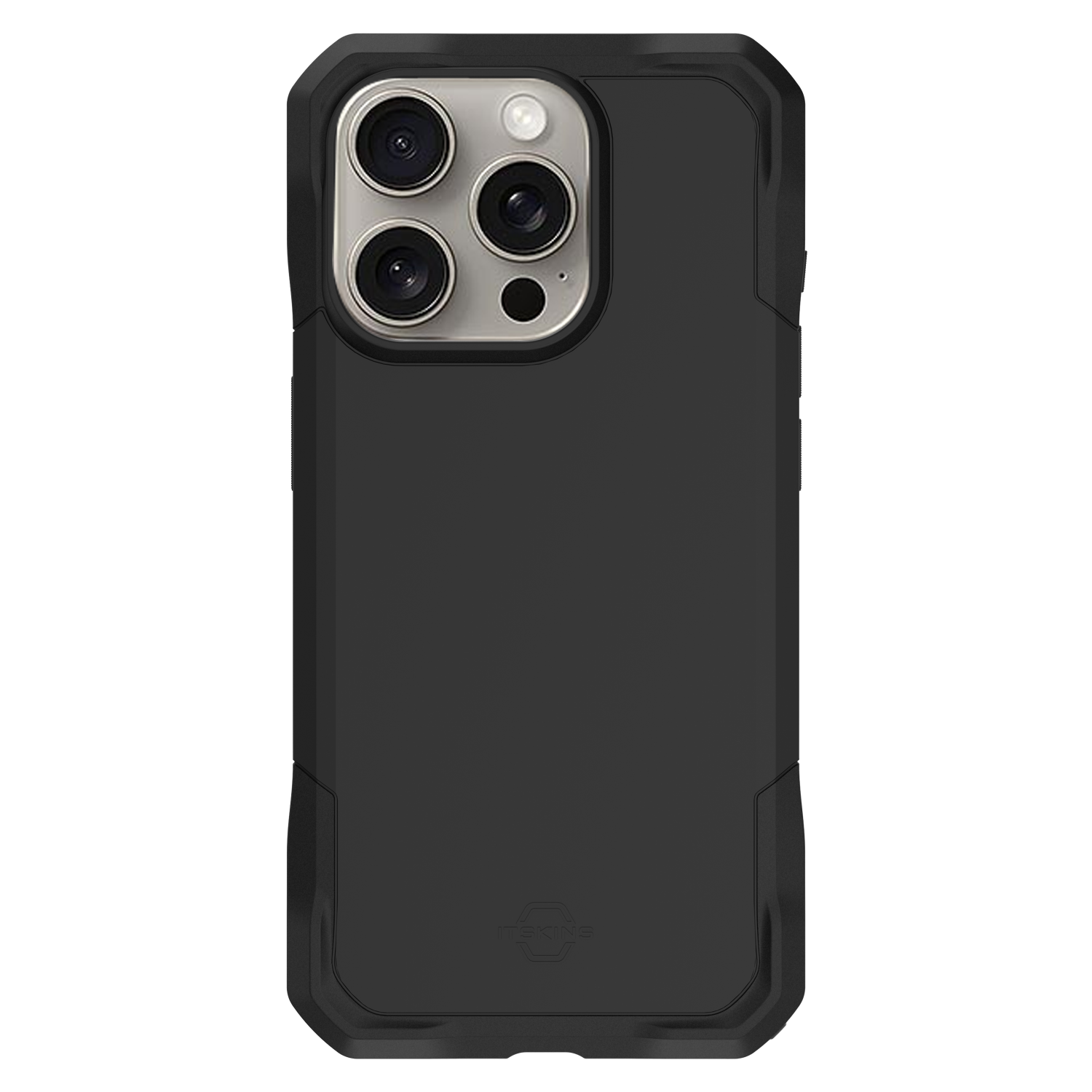 ITSkins Spectrum_R Armor Case for Apple iPhone 15 Pro Black