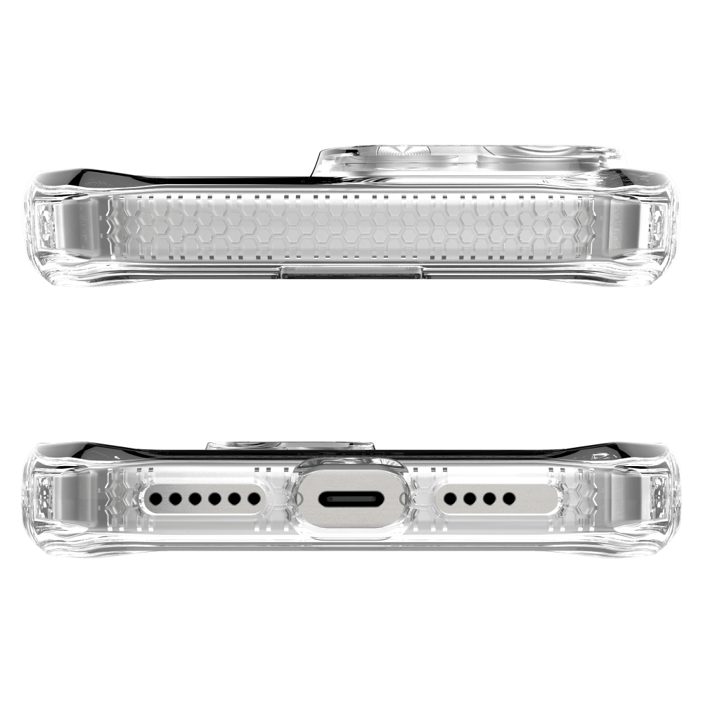 ITSkins Hybrid_R Clear MagSafe Case for Apple IP16PROMAX