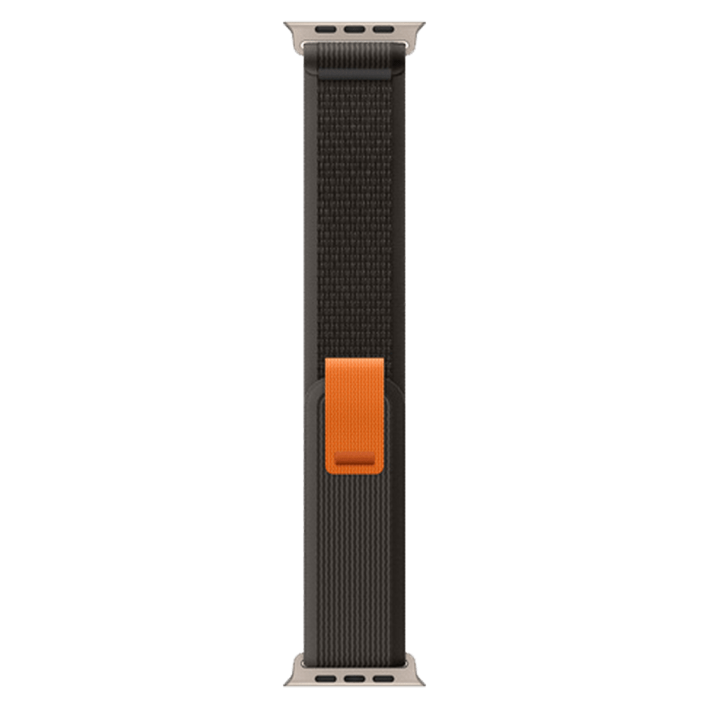 ITSkins Nylon Watch Band for Apple Watch 42mm / 44mm / 45mm / 49mm Black