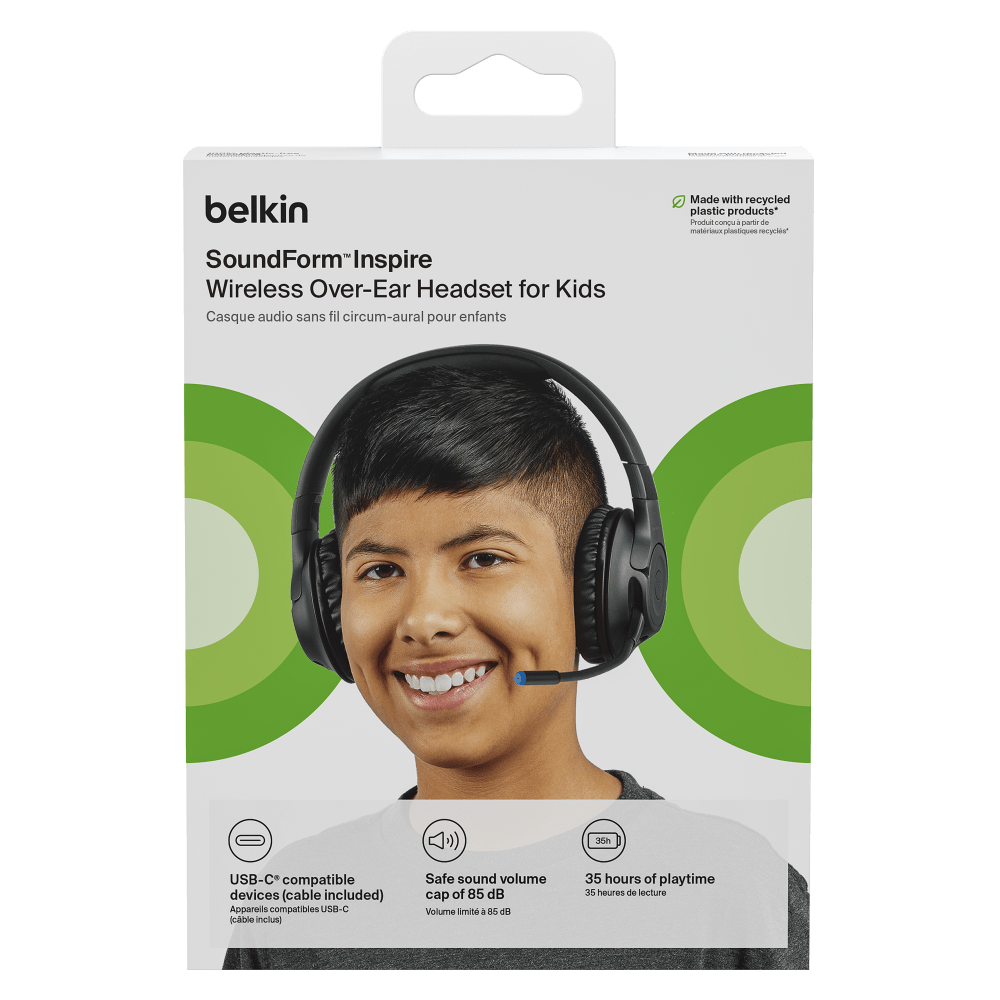 Belkin Belkin - Soundform Inspire Over Ear Headset - Black Black