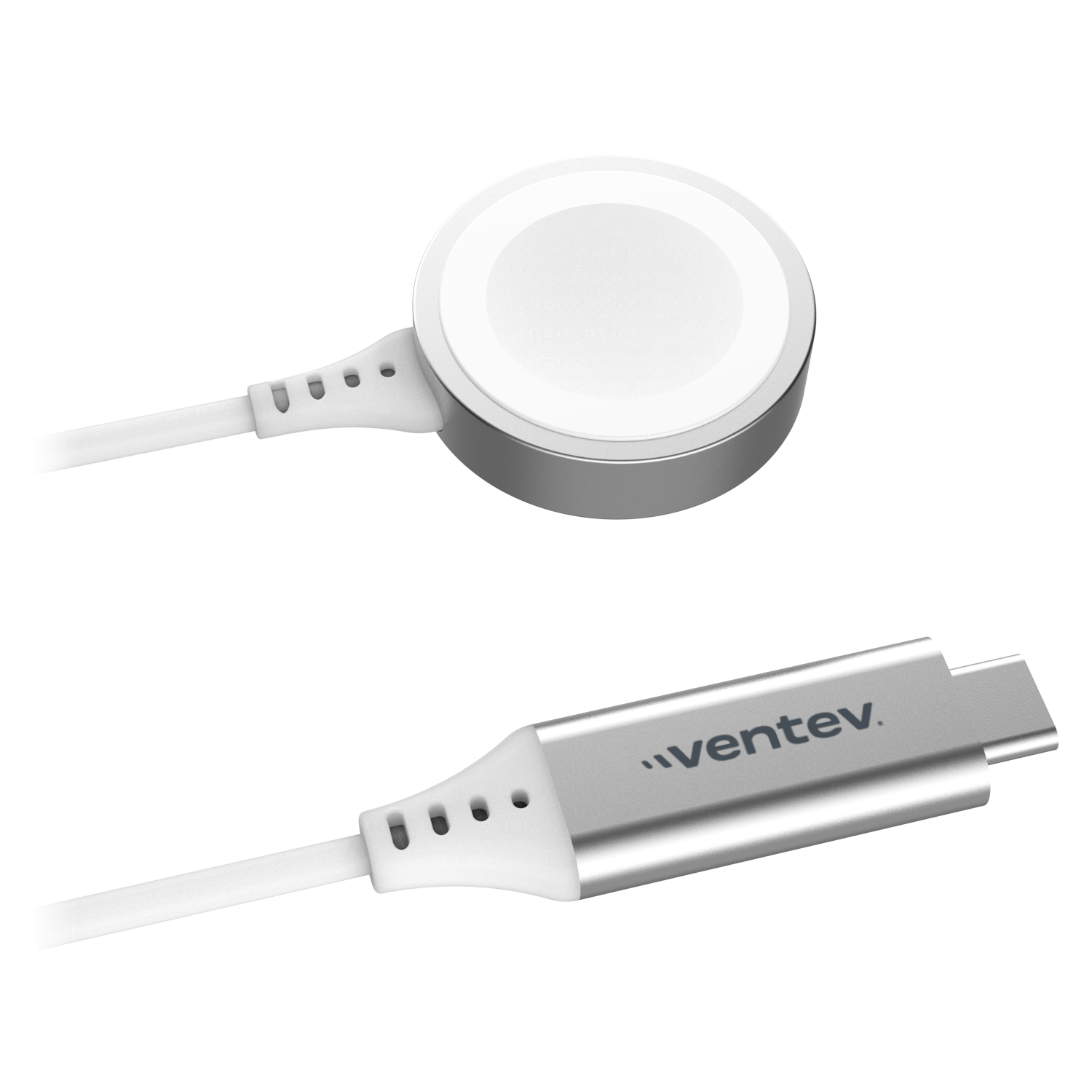 Ventev ULTRAFAST Wireless Apple Watch Charger White