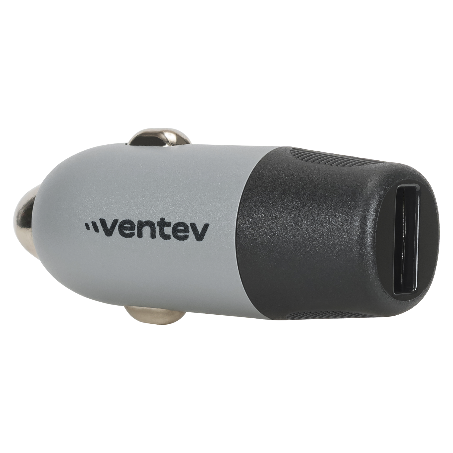 Ventev 12W USB-A Car Charger Gray