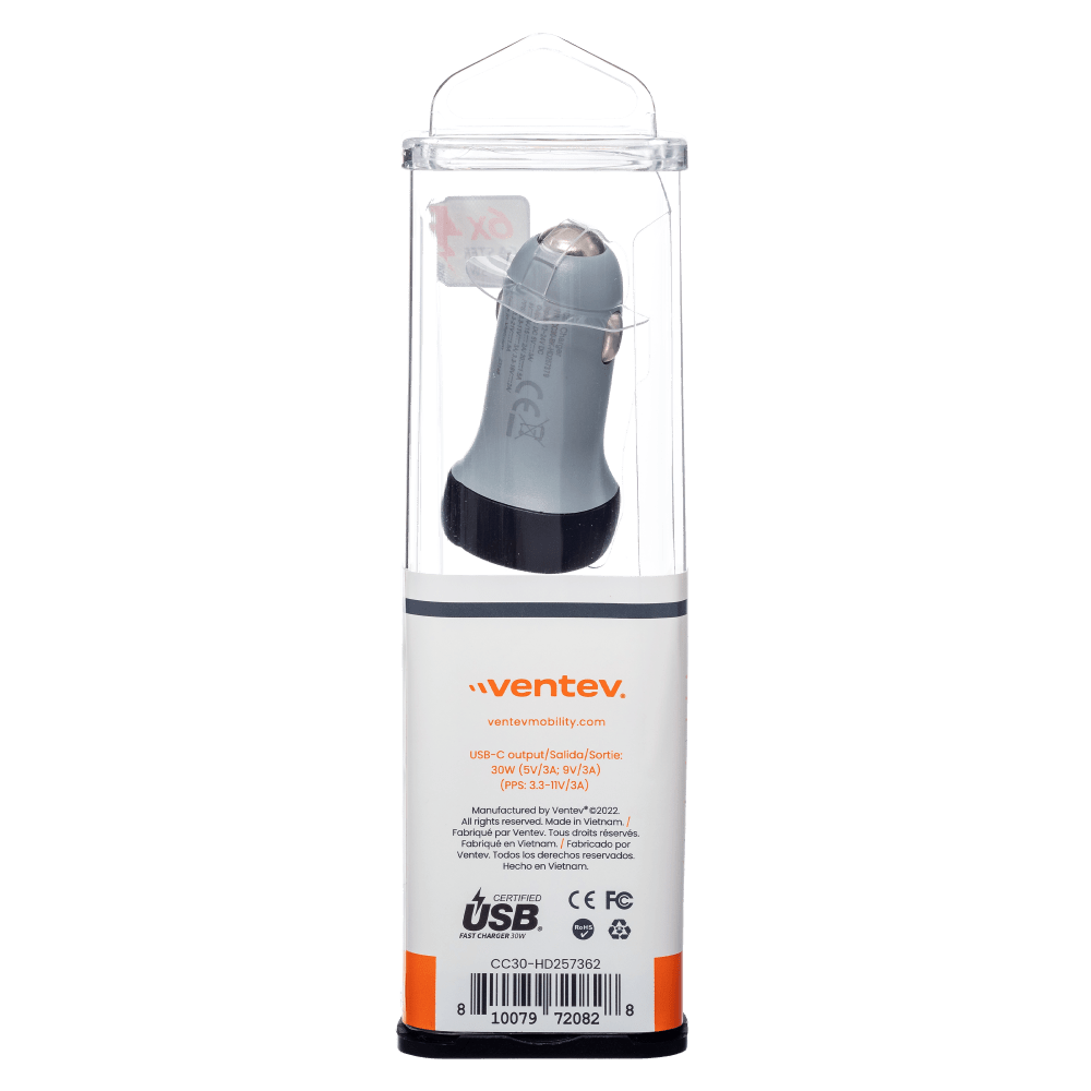 Ventev 30W USB-C PPS Car Charger