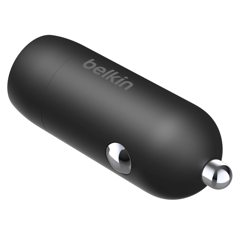 Belkin 30W PD Car Charger with PPS and USB C to USB C Cable 1m Black