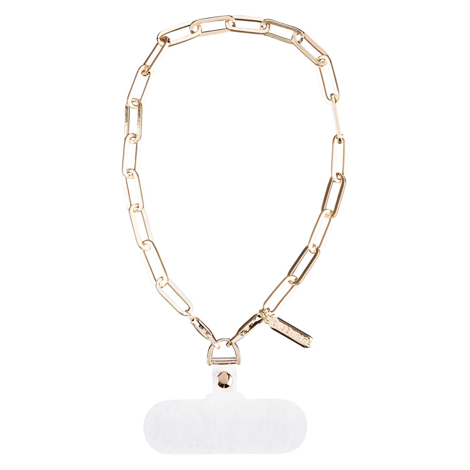 Case-Mate Chunky Chain Phone Wristlet Gold