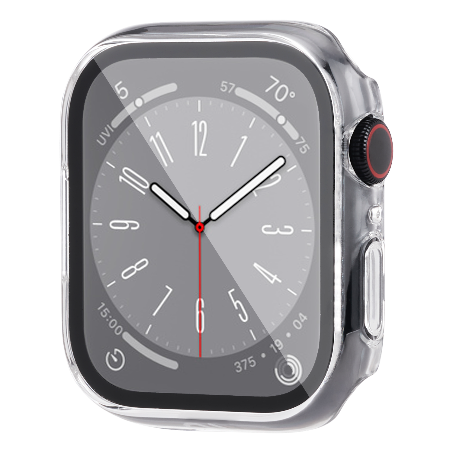 Case-Mate Tough Case with Integrated Glass Screen Protector for Apple Watch 41mm Clear