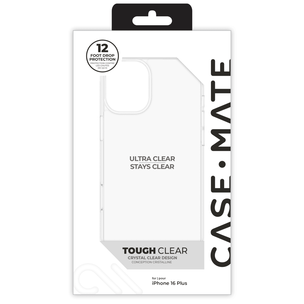 Case-Mate Tough Case for Apple IP16PLUS Clear