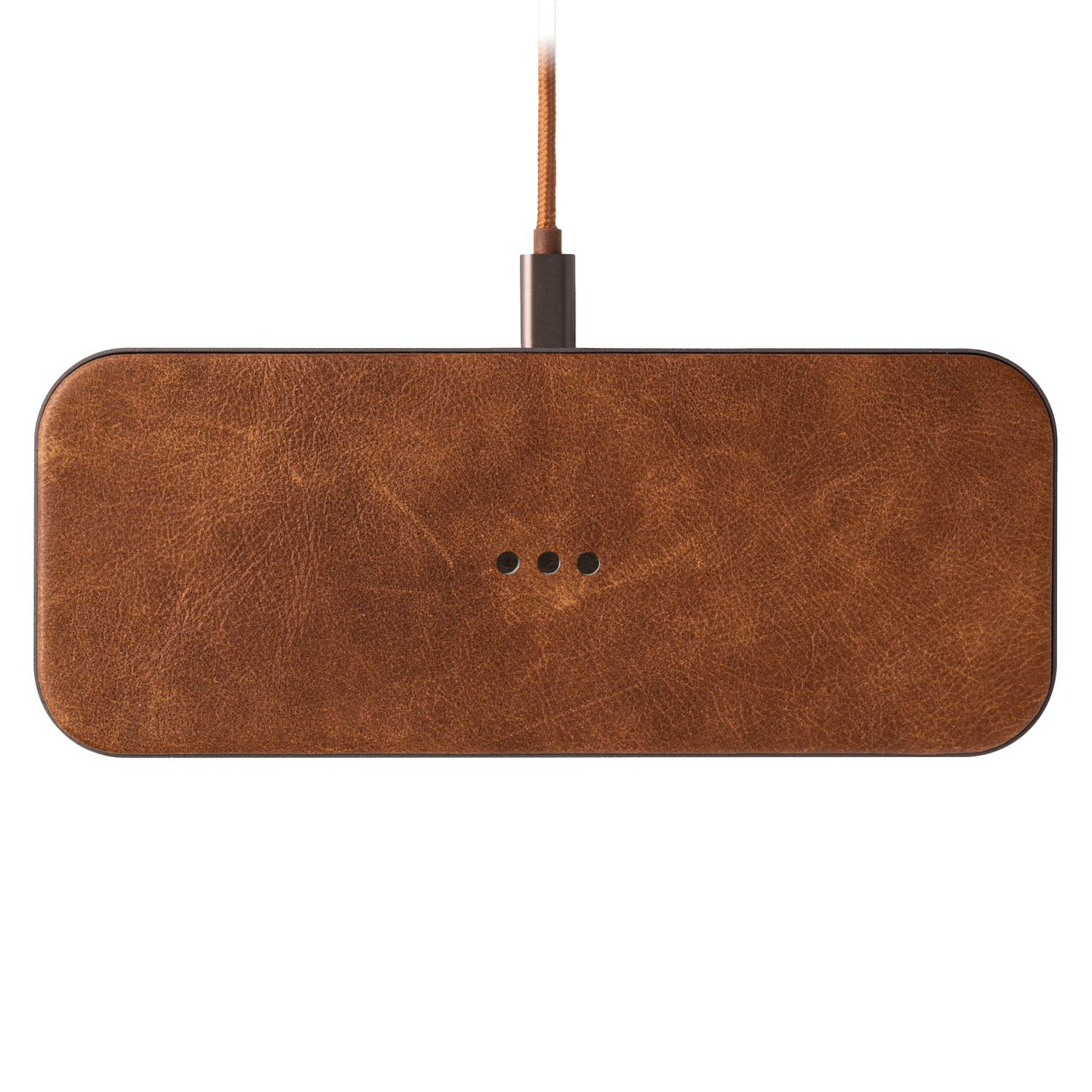 Courant CATCH:2 Classic Wireless Charging Pad Brown