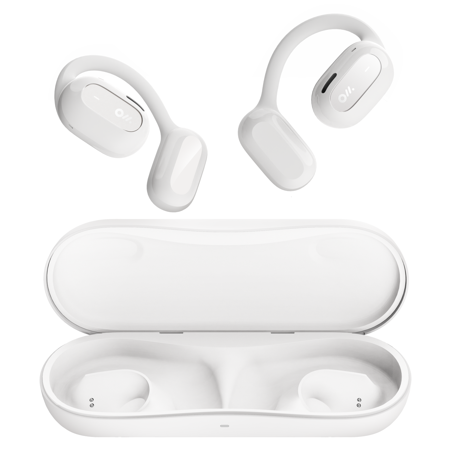 Oladance OWS 2 Wearable Stereo True Wireless In Ear Headphones White